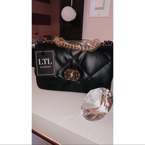 L.T.L. London black mini bag